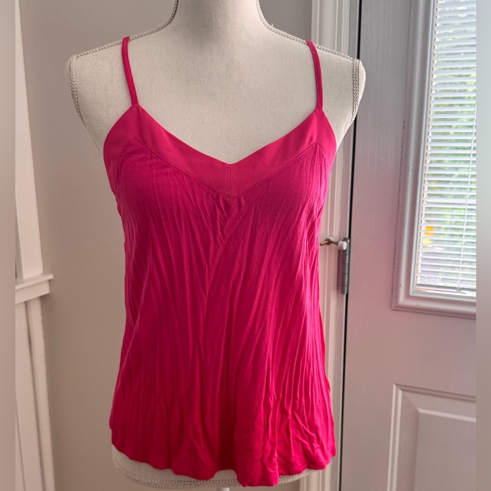 H&M Pink Sleeveless Fitted Camisole